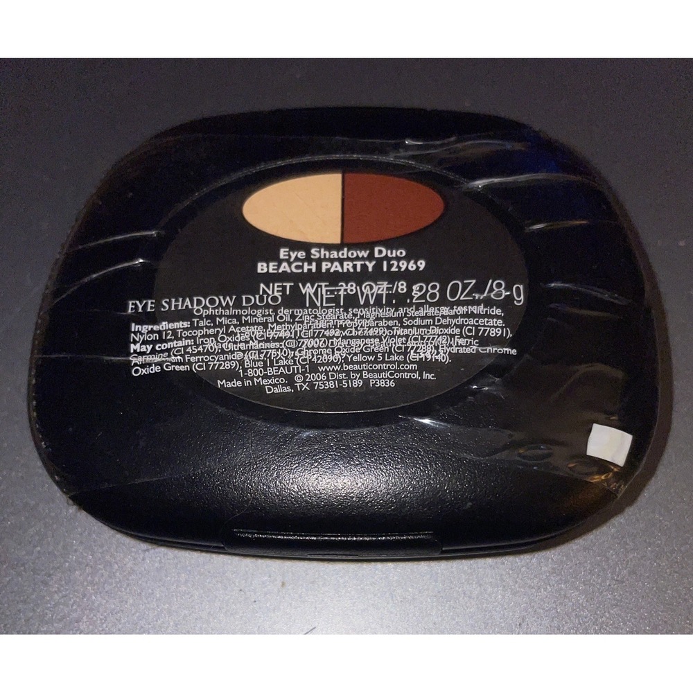 BeautiControl Eye Shadow Duo-Beach Party 0.28 oz. New & Sealed